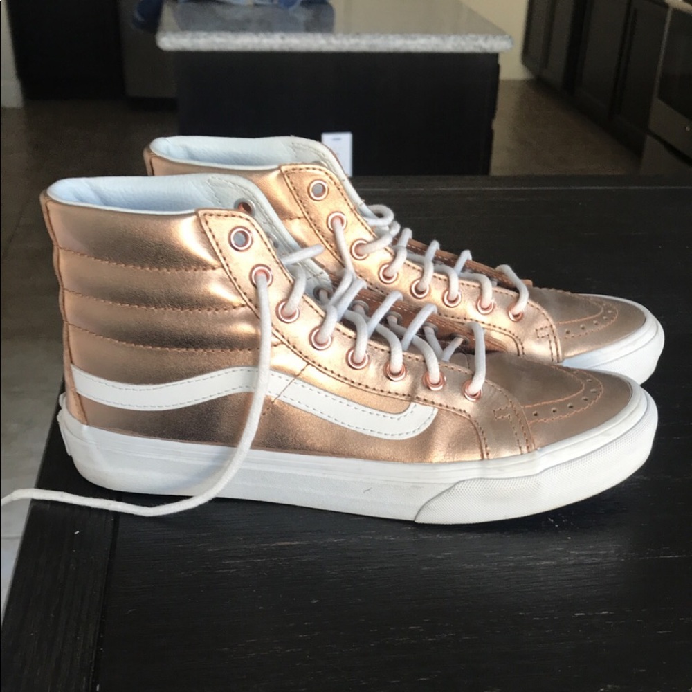 Rose gold vans